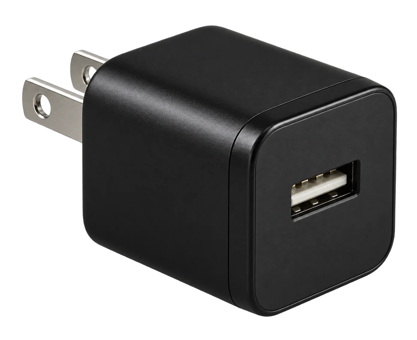 USB-A差込口を備えたコンセント用充電器のイメージ画像