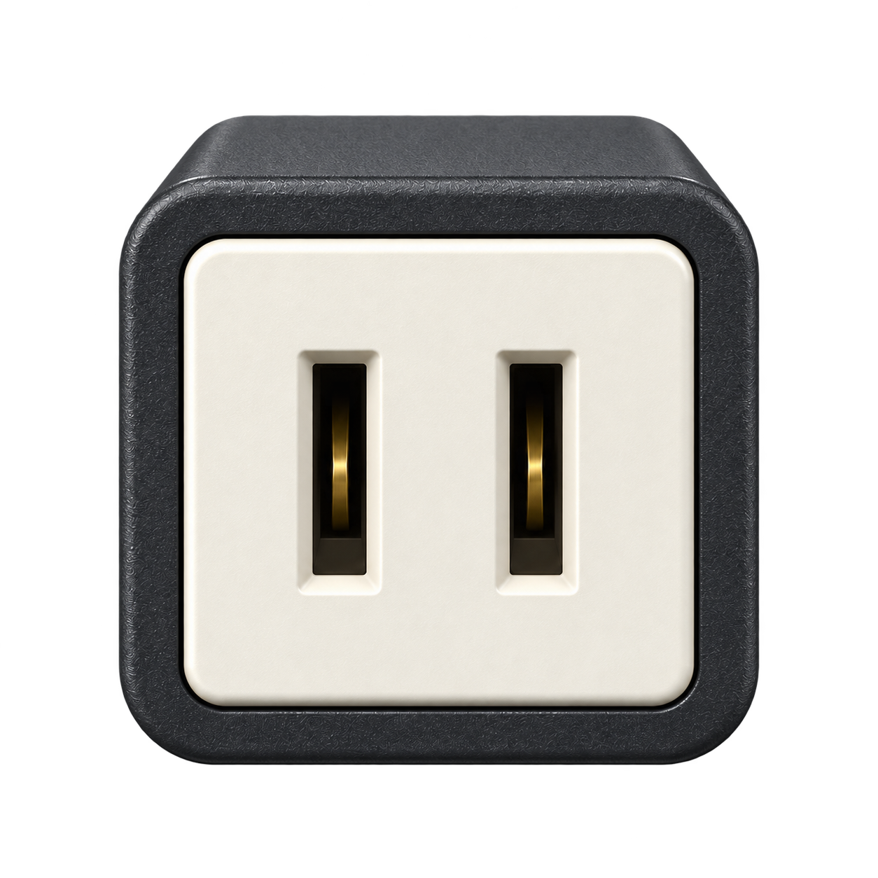 電源プラグの接続先ポートの形状