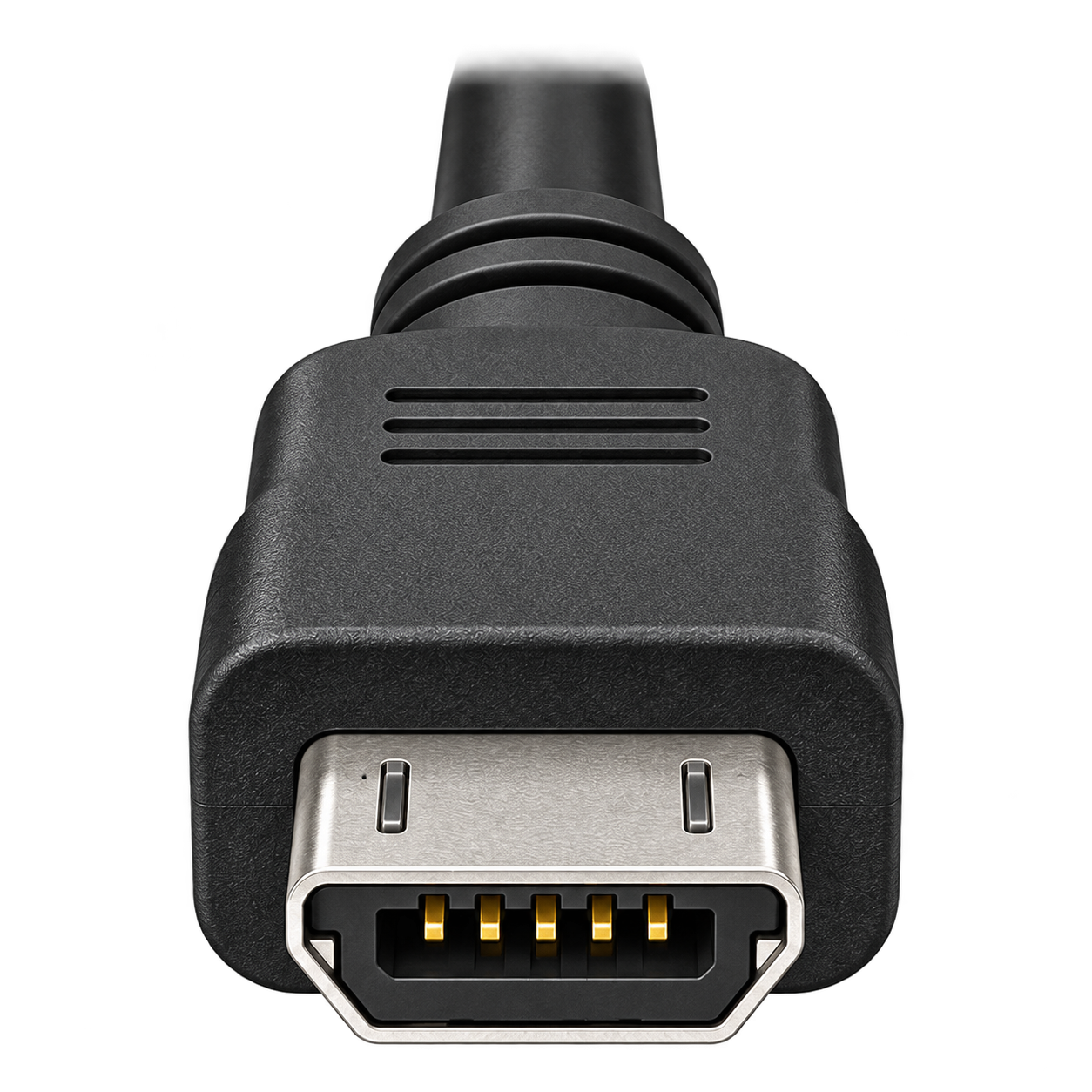 Micro USB-Bのケーブル側端子の形状