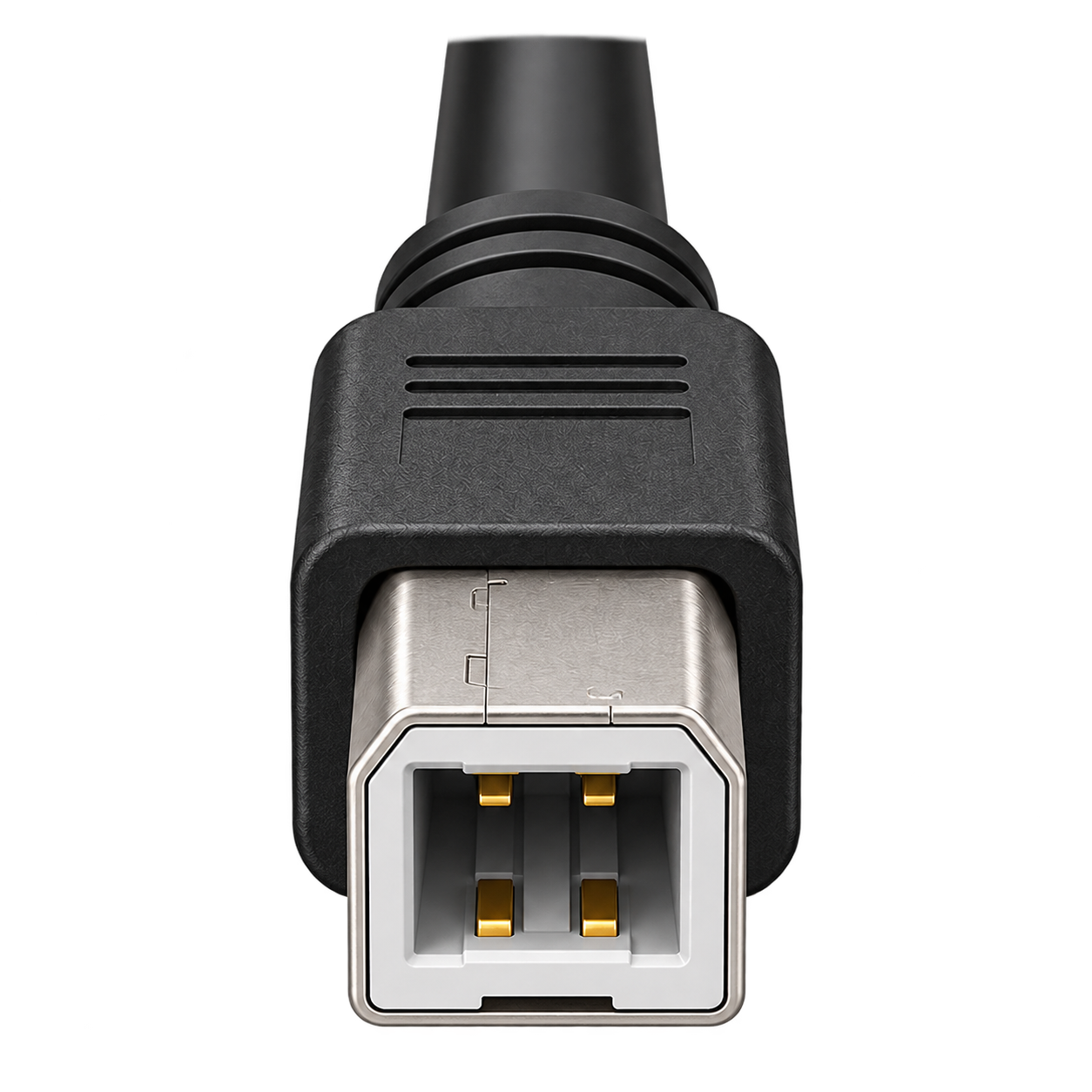 USB-Bのケーブル側端子の形状